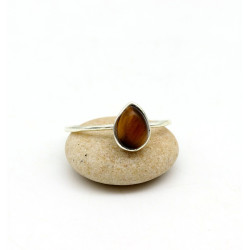 Bague oeil de tigre en...