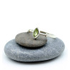 Bague argent fine péridot - Mosaik bijoux indiens