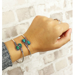 Bracelet pierre turquoise...