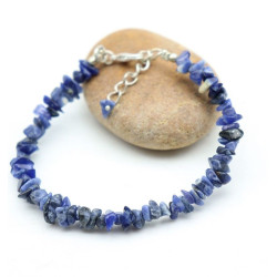 Bracelet sodalite concassée...