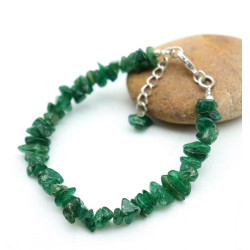 Bracelet agate verte...