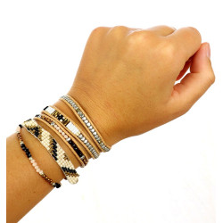 Bracelet souple perle...