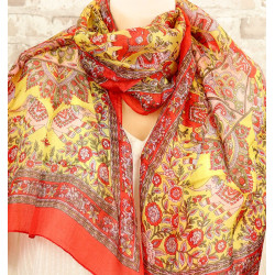 Foulard chaud en soie bohème - Mosaik bijoux indiens