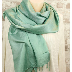 Foulard vert d'eau - Mosaik...