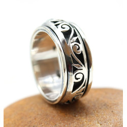 Bague homme anti stress...