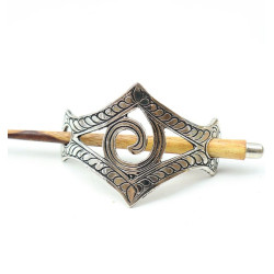 Barrette chignon ethnique -...