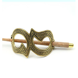 Barrette à chignon ethnique...