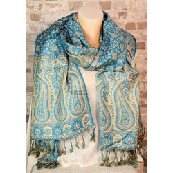 Etole viscose turquoise -...