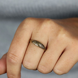 Bague laiton ethnique...