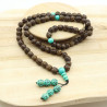 Long collier en perle style bohème - Mosaik bijoux indiens