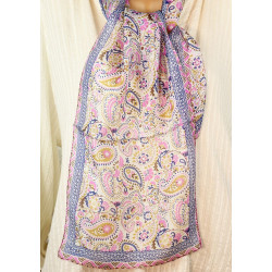 Foulard soie motifs...