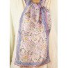 Foulard soie motifs cachemires - Mosaik bijoux indiens