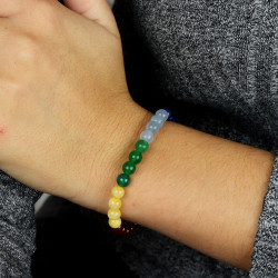 Bracelet pierre 7 chakras -...