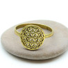 Bague fleur de vie - Mosaik bijoux indiens