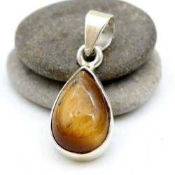Pendentif oeil de tigre en...