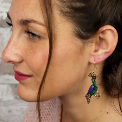 Boucle d'oreille fantaisie...
