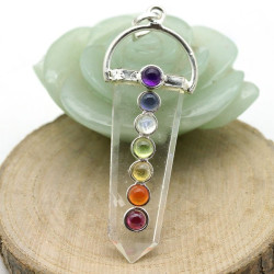 pendentif 7 chakras en...