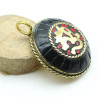 Pendentif aum ethnique - Mosaik bijoux indiens