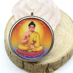 Pendentif photo de bouddha...