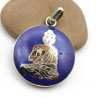 Pendentif bouddha  - Mosaik bijoux indiens