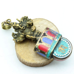 Pendentif ganesh tibetain -...