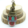 pendentif ethnique bouddha - Mosaik bijoux indiens