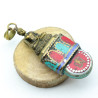 Pendentif bouddha tibetain - Mosaik bijoux indiens