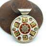 pendentif les yeux du Bouddha - Mosaik bijoux indiens