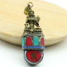 pendentif shiva - Mosaik bijoux indiens