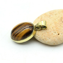 Pendentif oeil de tigre en...