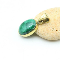 Pendentif malachite...