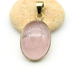 Pendentif pierre rose...