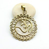 Pendentif doré Aum - Mosaik bijoux indiens