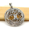 Pendentif ethnique argent arbre de vie - Mosaik bijoux indiens