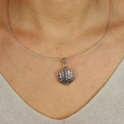 Pendentif graine de vie -...