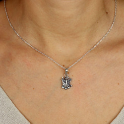 Pendentif ethnique Ganesh en argent - Mosaik bijoux indiens
