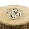 Bague aum en argent - Mosaik bijoux indiens
