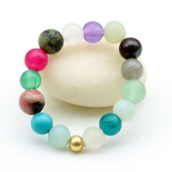 Bague fine pierre naturelle...