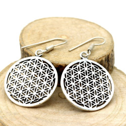 Boucle d'oreille fleur de...