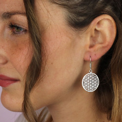 Boucle d'oreille fleur de...