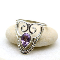 Bague argent pierre...
