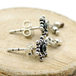 Puce d'oreille argent...