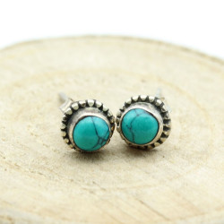 Clou d'oreille argent...