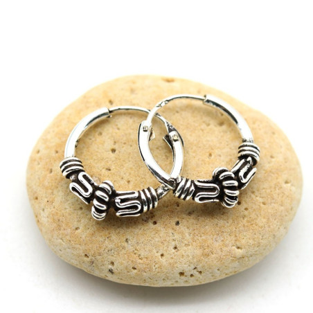 creole ethnique argent - Mosaik bijoux indiens