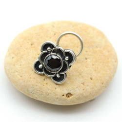 boucle de nez fleur -...