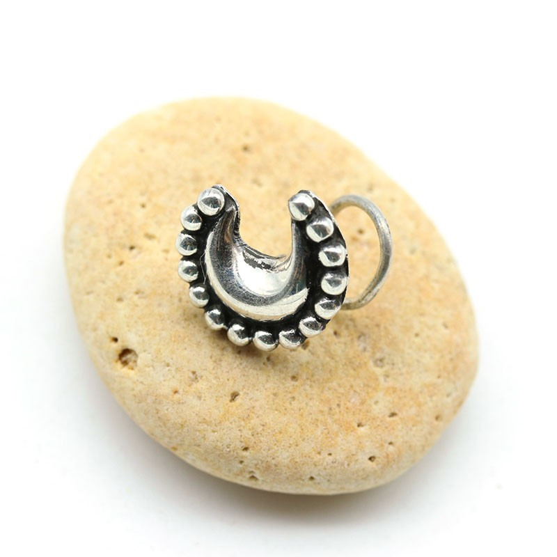 boucle de nez lune - Mosaik bijoux indiens boucle de nez lune - Mosaik bijoux indiens