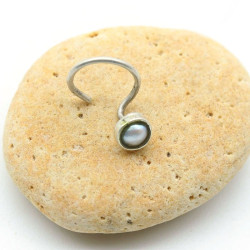 Boucle de nez perle -...