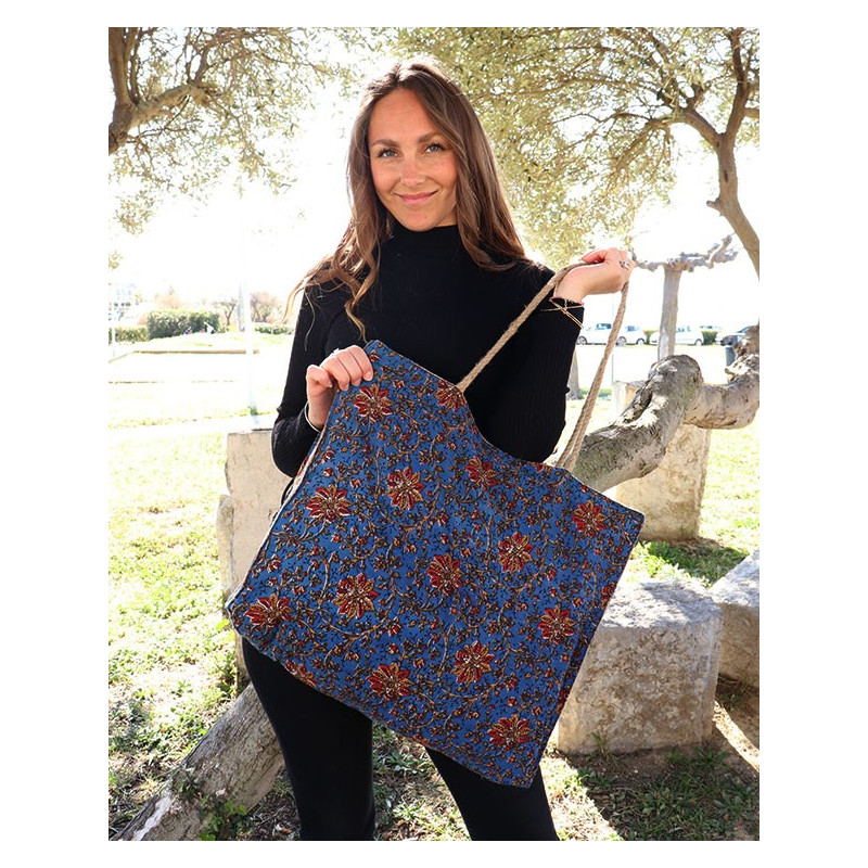 Grand sac bohème indien - Mosaik bijoux indiens Grand sac bohème indien - Mosaik bijoux indiens
