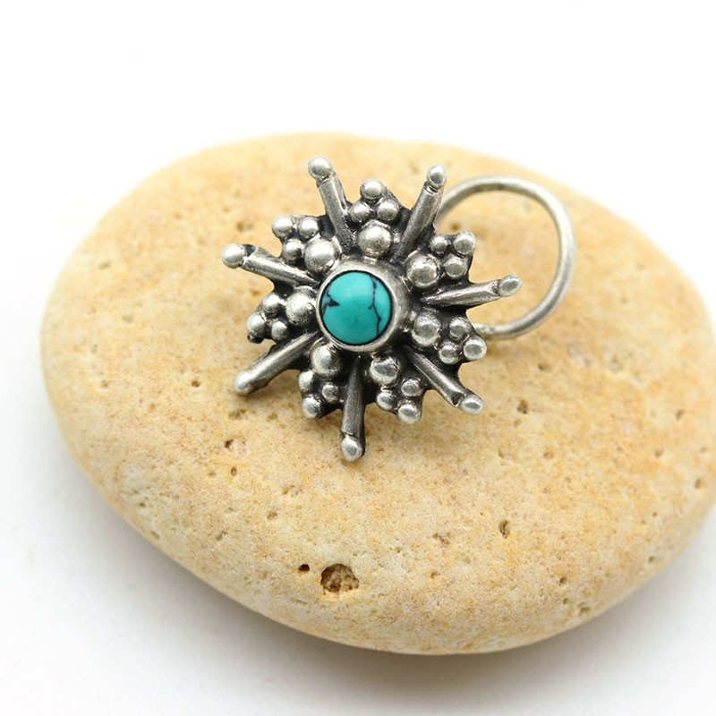 boucle de nez ethnique - Mosaik bijoux indiens