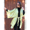 Kimono indien vert pâle - Mosaik bijoux indiens